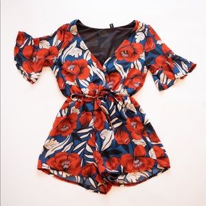 Floral romper